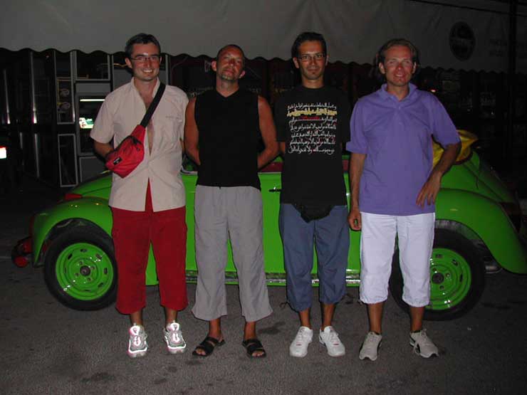 Agosto 2003 - Croazia, autore: Armando, Stefano, Michele e Fabiano a Rab