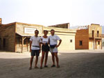 Agosto 1999 - Tabernas (Spagna) - Bruno, Elisabetta e Fabiano